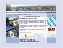 Tablet Screenshot of fewo-rieger.de